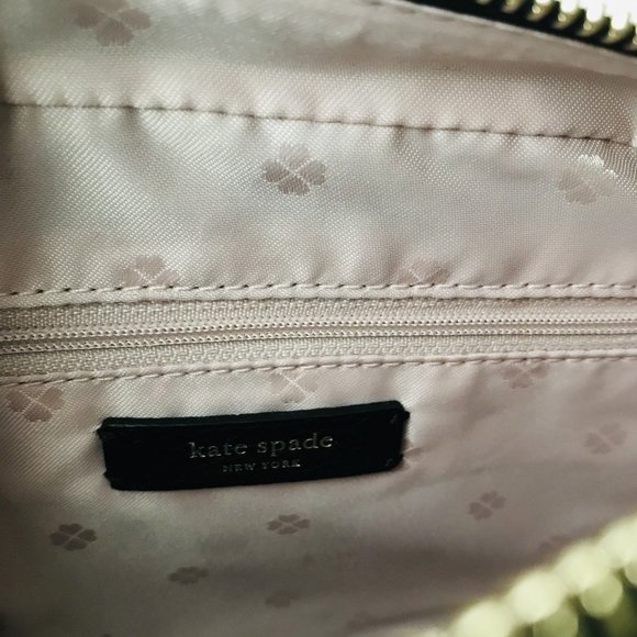 Kate Spade Hayes  Black Pebbled Leather Camera Crossbody Bag - Picture 14 of 16